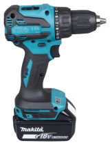 Аккумуляторная дрель-шуруповерт Makita DDF490WV, 18 В, 1900 об/мин, с АКБ 2 Ач и ЗУ, в кейсе
