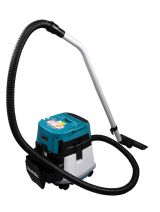 Набор: аккумуляторный пылесос Makita DVC157LZX3 + 2 аккумулятора Makita BL1850B (LXT 18В, 5Ач) + зарядное устройство Makita DC18RD быстрое двухпортовое (LXT 18В)