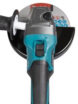 Аккумуляторная угловая шлифмашина Makita GA035GZ, 40 В, 150 мм, 8500 об/мин, без АКБ и ЗУ