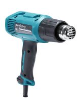 Пистолет горячего воздуха Makita HG5030K, 1600 Вт, 500°С, 500 л/мин