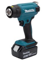 Аккумуляторный тепловой пистолет (фен) Makita LXT 18В, 1 режим, 550°, с АКБ 5 Ач и ЗУ, в кейсе MakPac, DHG180RT1J