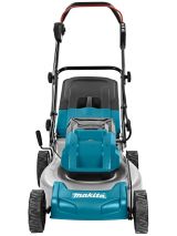 Аккумуляторная газонокосилка Makita DLM460PT2, 2х18 В, 3300 об/мин, 60 л, с 2 АКБ 5 Ач и ЗУ