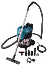 Электрический пылесос Makita VC2012L, для сухой и влажной уборки, класс пыли L