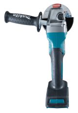 Аккумуляторная угловая шлифовальная машина Makita XGT, 2x4.0 Ач, 40 В, 115 мм, 8500 об/мин, кейс, GA012GM201