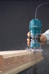 Кромочный фрезер Makita 3709, 530 Вт, 30000 об/мин