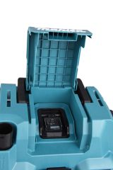 Набор: аккумуляторный пылесос Makita DVC750LZ, для сухой и влажной уборки + аккумулятор Makita BL1830B (LXT 18В, 3Ач) + зарядное устройство Makita DC18RC быстрое (LXT 18В)