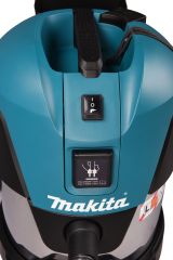 Электрический пылесос Makita VC2012L, для сухой и влажной уборки, класс пыли L