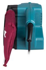 Ленточная шлифмашина Makita 9911J, 650 Вт, 270 м/мин, в кейсе MakPac