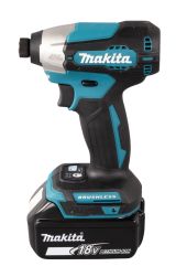 Аккумуляторный ударный шуруповерт Makita DTD157RTJ, с 2 АКБ 5 Ач и ЗУ, в кейсе MakPac-2