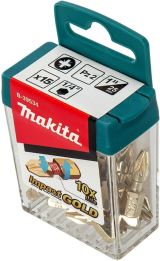 Набор насадок Makita Impact Gold PZ2, 25 мм, C-form (10 шт. в наборе), B-39534