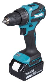 Аккумуляторная дрель-шуруповерт Makita DDF490WV, 18 В, 1900 об/мин, с АКБ 2 Ач и ЗУ, в кейсе