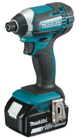Набор Makita DLX2221ST: ударная дрель-шуруповерт, компактный ударный шуруповерт, 2 АКБ и ЗУ в кейсе