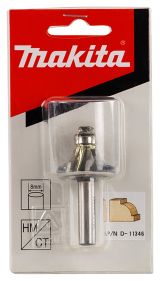 Фреза кромочная калевочная Makita внутр. радиус 8R 28, 6х12, 7х8х32х2Т, D-11346