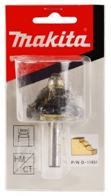 Фреза кромочная калевочная Makita "Классический Римский Гусек" 38.1х19х8х32х2Т, D-11651