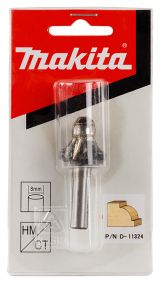 Фреза кромочная калевочная Makita внутр. радиус 5R 22, 7х9, 5х8х32х2Т, D-11324