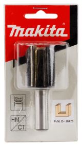Фреза пазовая с 2 режущими кромками Makita 25х35х12х38х2Т, D-10475