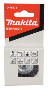 Щетка проволочная дисковая Makita 50 мм, (D-76473)