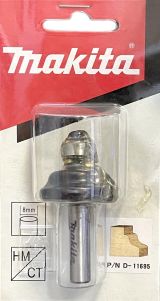 Фреза кромочная калевочная Makita "Волнистый молдинг" 31.8х14.28х8х32х2Т, D-11695