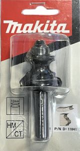 Фреза кромочная фигурная Makita 31.8х25, 4х12х38х2Т, D-11841