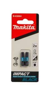 Бита Makita , 25 мм, хвостовик 1/4", 2 шт. (B-63694)