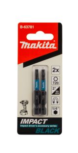 Бита Makita , 50 мм, хвостовик 1/4", 2 шт. (B-63781)