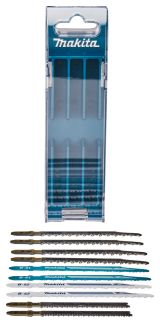 Набор пилок для лобзика Makita B-44426, по дереву и металлу, 10 шт.