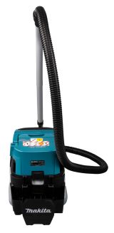 Набор: аккумуляторный пылесос Makita DVC157LZX3 + 2 аккумулятора Makita BL1850B (LXT 18В, 5Ач) + зарядное устройство Makita DC18RD быстрое двухпортовое (LXT 18В)