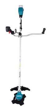 Набор Makita: аккумуляторный триммер UR002GZ05, 40 В, 6500 об/мин + аккумулятор BL4040, 40 В, 4 Ач + быстрое зарядное устройство DC40RA, PT958