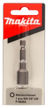 Торцовая головка Makita 3/8"х65 мм, P-06264