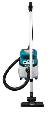 Аккумуляторный пылесос Makita DVC157LZX3, 2x18 В, 15 л, без АКБ и ЗУ