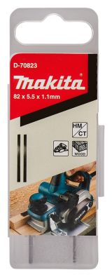 Нож HM/TC Makita, узкий, 82 мм, 2 шт., D-70823