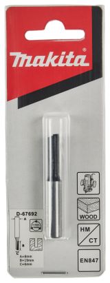 Фреза Makita пазовая "Standard", 6х51х19 мм (D-67692)