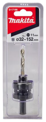 Адаптер к коронке биметаллической Makita 31-152 мм, хвостовик 13 мм, D-17186