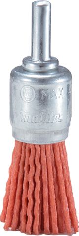 Щетка нейлоновая кистевая Makita (d30 мм, красная, G80, 6 мм), D-45696