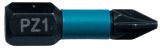 Бита Makita PZ1, 25 мм, хвостовик 1/4", 2 шт. (B-63638)