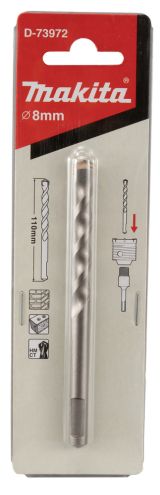 Центрирующее сверло Makita 8х110 мм, для коронок по бетону, D-73972