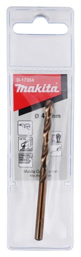 Сверло по металлу Makita HSS-Co 4.5х80, D-17354