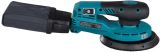 Аккумуляторная эксцентриковая шлифмашина Makita BO002CGZ, 40 В, 150 мм, 10000 кол/мин, с выносной батареей, без АКБ и ЗУ