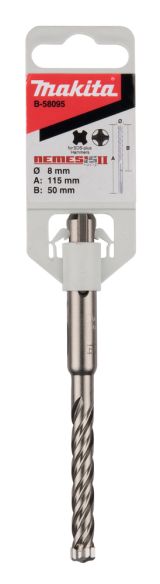 Бур Makita SDS-plus Nemesis II 8x50x115, B-58095