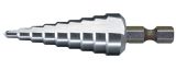 Сверло ступенчатое Makita HSS с прямым желобком, 4-12x65, 1/4", D-40082