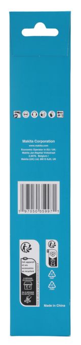 Полотно для сабельной пилы Makita D-80341, по металлу, 225 мм, 24 TPI, 2 шт.
