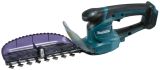 Аккумуляторный набор садовой техники Makita, 12 В: цепная пила UC100 + кусторез UH201, с АКБ 2 Ач и ЗУ