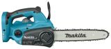 Аккумуляторный набор садовой техники Makita, 18 В: цепная пила DUC302 + триммер DUR190, с 2 АКБ 3 Ач и ЗУ