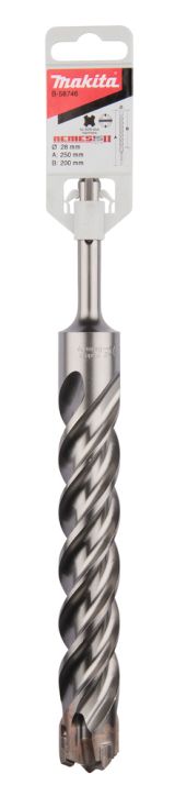 Бур Makita SDS-plus Nemesis II 28x200x250, B-58746