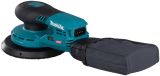 Аккумуляторная эксцентриковая шлифмашина Makita BO002CGZ, 40 В, 150 мм, 10000 кол/мин, с выносной батареей, без АКБ и ЗУ
