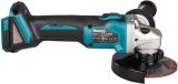 Аккумуляторная угловая шлифмашина Makita DGA506RME, 18 В, 125 мм, 8500 об/мин, с 2 АКБ 4 Ач и ЗУ, в кейсе