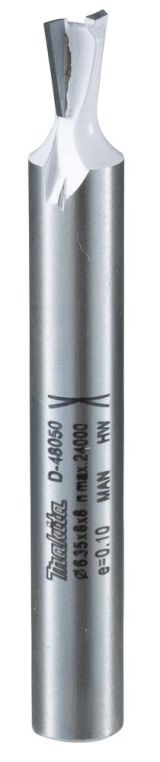 Фреза Makita ласточкин хвост "Standard", 6.35х63.5х8 мм (D-48050)