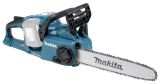 Аккумуляторный набор садовой техники Makita, 18 В: цепная пила DUC353 + газонокосилка DLM382, с 2 АКБ 5 Ач и ЗУ