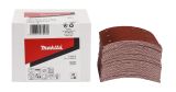 Бумага шлифовальная для шлифмашинок Makita 114х102 мм, K40, цвет красный, 50 шт., P-42416