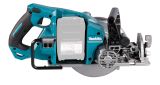 Набор Makita: 2 aккумуляторные дисковые пилы RS001GZ, 185 мм, 6400 об/мин + аккумулятор BL4040, 40 В, 4 Ач + быстрое зарядное устройство DC40RA, PT989